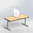 Free-Standing Desk Dividers